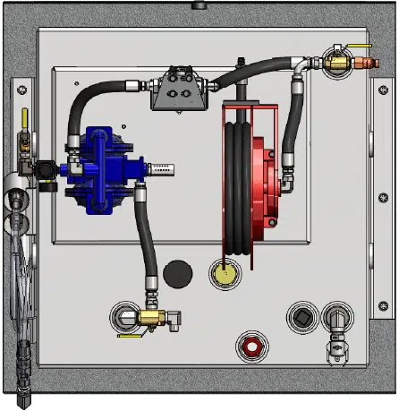 240 Gal Advanced Fluid Transfer Skid