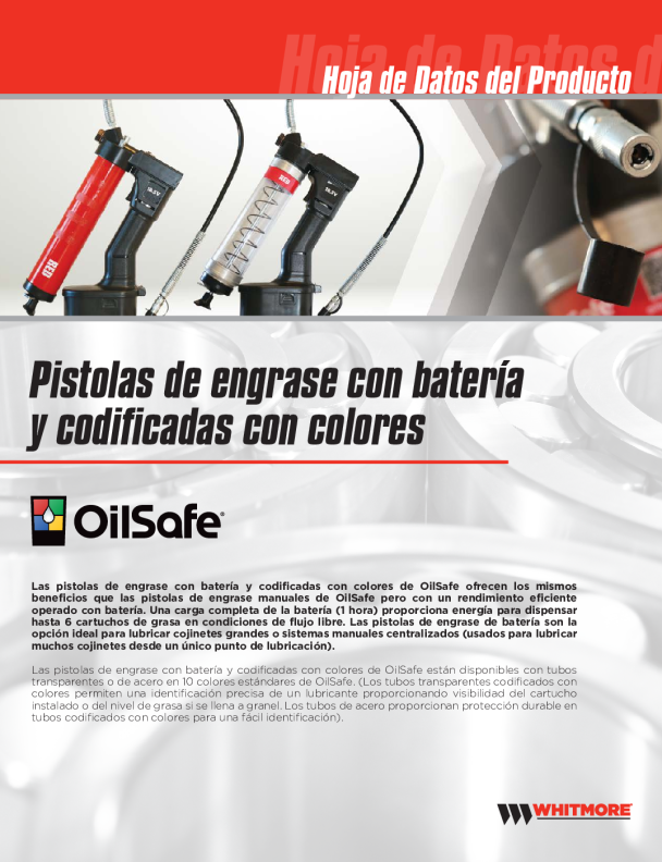 Battery-Operated Grease Gun - Spanish