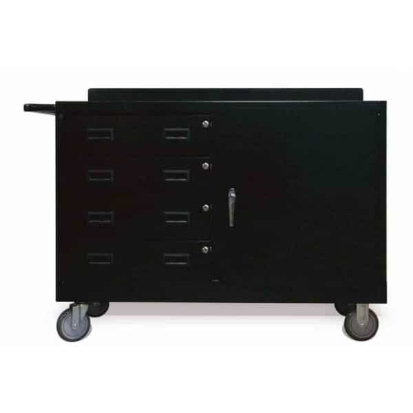 Heavy Duty Mobile Work Center With Drawers - OilSafe Lubrication Management