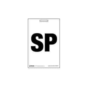 Sample Point Label – Plastic Card – Generic