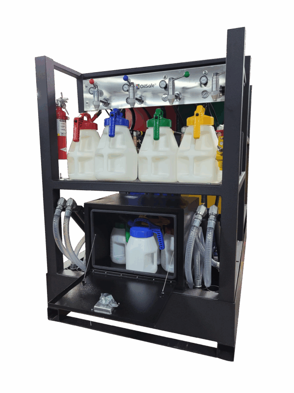 Quadcon Front View - OilSafe Lubrication Management